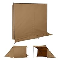 ゴーグランピング　前幕 Amazon | GOGlamping パップテントの前幕 1人用 TC素材 ポリ