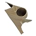 GlowShift Tan Single Pillar Gauge Pod for 1999-2002 Ford Super Duty F-250 F-350 Power Stroke - Factory Color Matched - ABS Plastic - Mounts (1) 2-3/8" (60mm) Gauge to Truck's A-Pillar