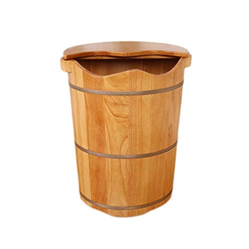 Spa de pies de barril de madera para pedicure