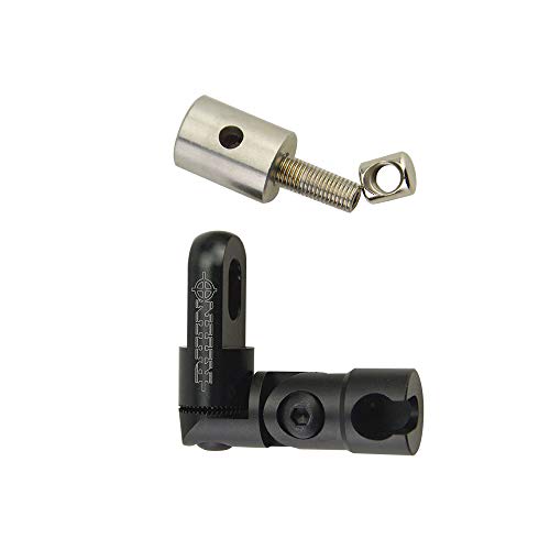 Milaem Single Side V-Bar Fully Adjustable V-Bar Mount Quick Disconnect Bow Stabilizer #TOP2