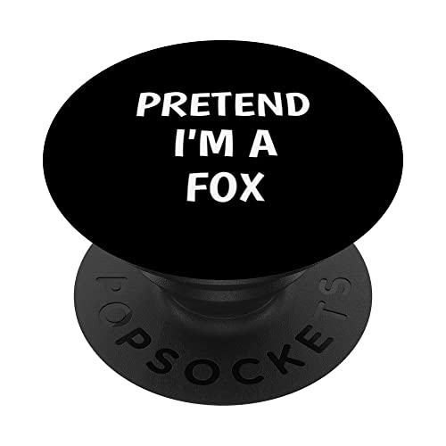 Costume de renard amusant pour Halloween PopSockets PopGrip Interchangeable