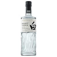 Suntory Haku Vodka , Super Premium Vodka aus dem House of Suntory in Japan , aus japanischem Reis , 700 ml , 40 Prozent
