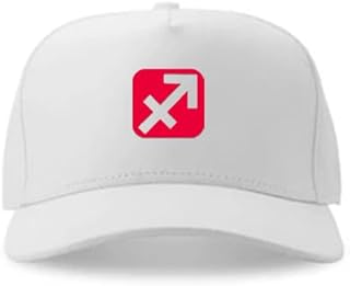 كاب (ابيض) بشعار احمر للرجال والنساء مع حماية من الشمس، قبعة رياضية باشكال مميزة (28)