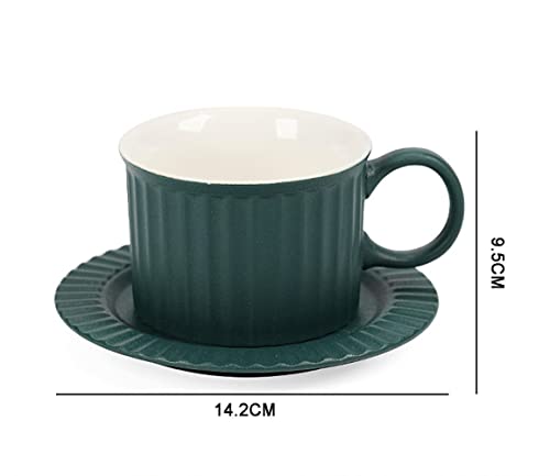 Tasses à café polyvalentes avec couvercles hermétiques en céramique - 8