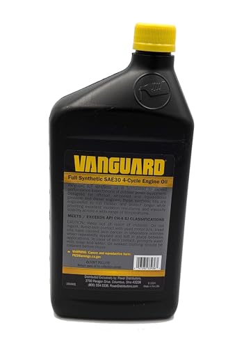 Aceite de motor sintético Vanguard SAE 30 1 cuarto miniatura 2