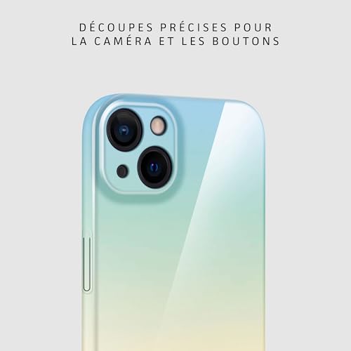 Coque iPhone 15 Oneflow rigide imprimée avec motif design dégradé - 7