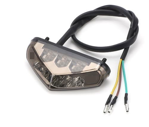 Feu arrière universel 12V moto stop et plaque pour réparer facilement votre circuit usé