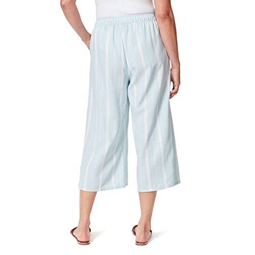 Gloria Vanderbilt Women's Elyse Side Slit Wide Leg Capri Pant Standard3