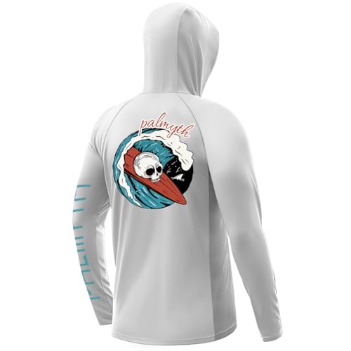 Image of Palmyth Fishing Shirts for Men Long Sleeve UPF 50+ Sun Protection Hoodie