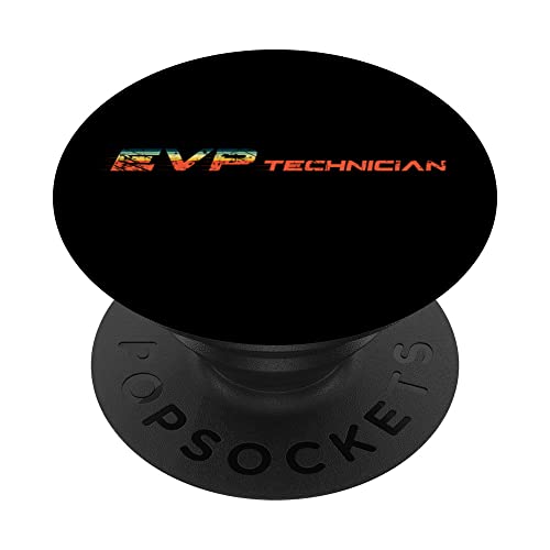 EVP Technician - Ghost PopSockets Swappable PopGrip, Black