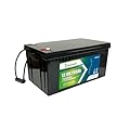 LiFePO4 Battery 12V 200Ah, Lithium Marine Batteries 15000 Deep Cycles, Bulit in 200A BMS Protection, Perfect for RV Trailer, Solar Energy, Trolling Motor, Off Grid, Backup, etc