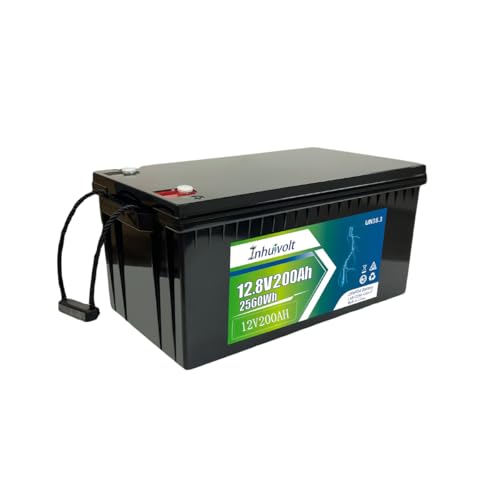 LiFePO4 Battery 12V 200Ah Lightweight
