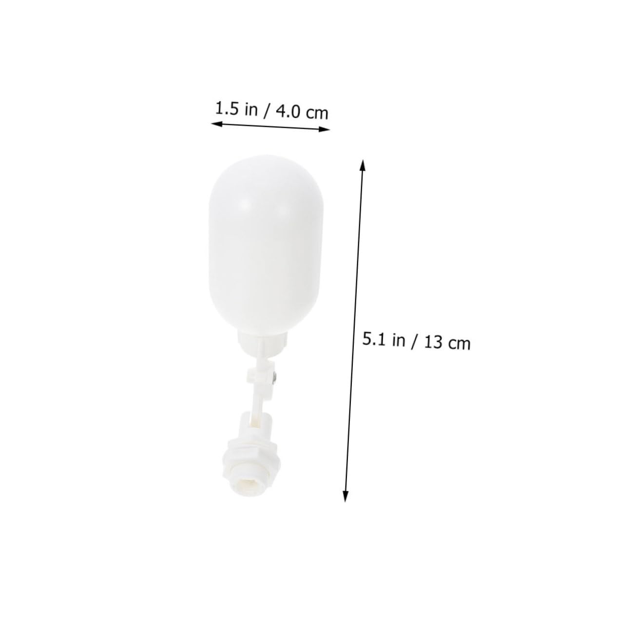 HAWILLOSCH 3pcs Float Valve Water Dispensers Auto Floating Balls Automatic Water Control Valve Tube Water Filter Float Ball Water Level Control of Water Tank Water Float Ball Plastic White