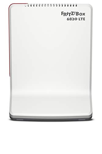 AVM Box 6820 LTE International - Modem Router 4G/3G, slot per SIM, WiFi N 450 Mbit/s, 1 porta LAN Gigabit, interfaccia in Italiano - Router - Immagine 1