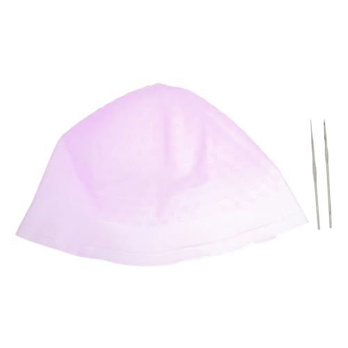 Vaguelly 1Juego Gorro De Silicona Para Teñir El Sombrero Reutilizable Para Balayage Incluye De Ganchillo Herramienta De Estilista Para Coloración