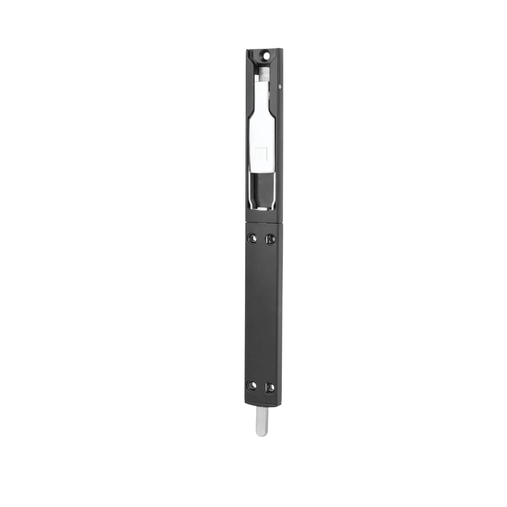 Zam Timber Door Flush Bolt in Black - 140mm