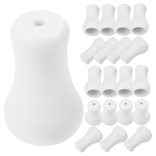 Kichvoe 20pezzi Pomelli in Plastica Per Cordini Di Tende Accessori Per Tende Avvolgicavo Per Sostituzione Per Pomelli Di Cordino Supporto Per i Di Applicazione Facile Per