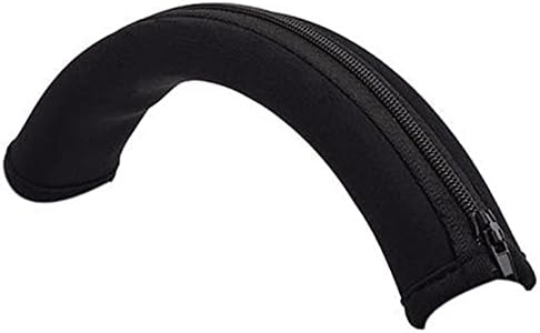 Qksky Almohadillas de espuma para los oídos, almohadillas de esponja de repuesto, banda elástica para la cabeza para Edifier W855BT Auriculares para