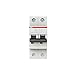 Price comparison product image ABB S202-K20 Miniature Circuit Breaker, 2 Pole, Type K, 6/10kA Breaking Capacity, 20 Amp Current (2CDS252001R0487)