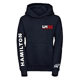 Studio 24 Limited Edition Lewis Hamilton Hoodie 2025 NEW COLOURS Signature Collection Hooded Sweater 44 Racing Hoody Free UK Shipping (L, Black) - Image 8