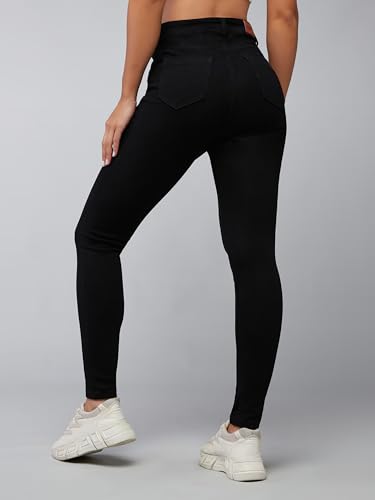 Image of Dolce Crudo Distressed High Rise Skinny Jeans for Women