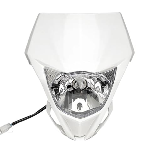 Phare de moto blanc pour WR 250 R et TTR 450 optique de motocross enduro