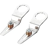 Forme droite FEIN 63903143013 - Accessoire Supercut; Couteau droit en forme de Z 16-43mm avec butée réglable - Pack de 2, Accessoire, Oscillation
