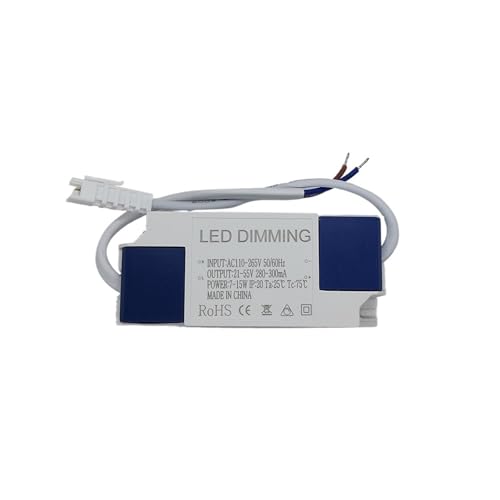 Driver AC LED dimmable 7-15W avec boîtier pour spot et ampoule LED DIY