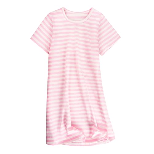 Image of Girls Cotton Dress 3T to Size 10 Princess Dresses Kids Playwear Soft Outfit Toddler Home wear