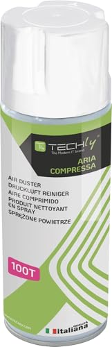 Techly 021666 Bomboletta Aria Compressa Spray di...