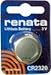 Renata CR2320 (BR2320) 3 Volt Lithium Coin Battery (Pack of 1)