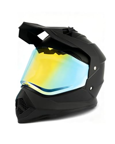 Image of Orthrus Youth Dirt Bike Helmet DOT Kids Dual Sport Full Face Helmets