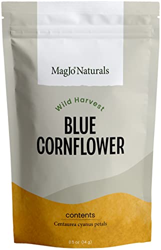 Blue Cornflower | Pure Petals | European Wild-Harvest (.5 Ounce) #TOP2
