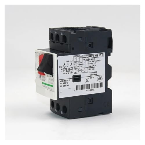 Bouton de commutation de disjoncteur de moteur GV2ME01C pour commande de pompe électrique 0.16A