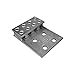 Morris 90967 Mechanical Lug, Four Conductors, Four Hole Mount, Aluminum, 800 MCM-350 MCM.5-inch Bolt