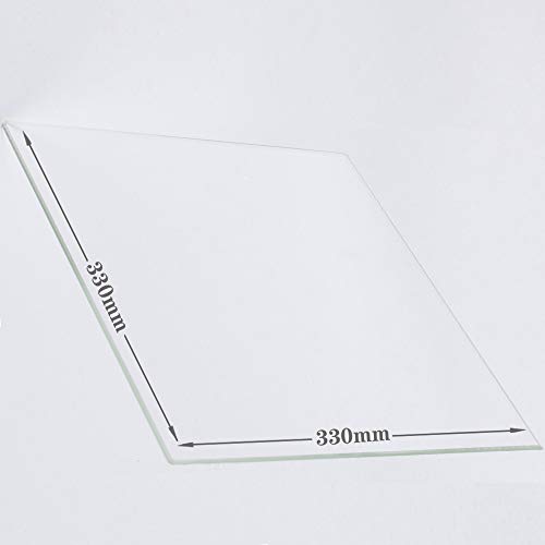 Piastra di costruzione in vetro borosilicato 330