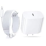 iPhone Fast Charger, iPhone Charger Fast Charging 20W PD Fast Charger Type C Power Wall Charger...