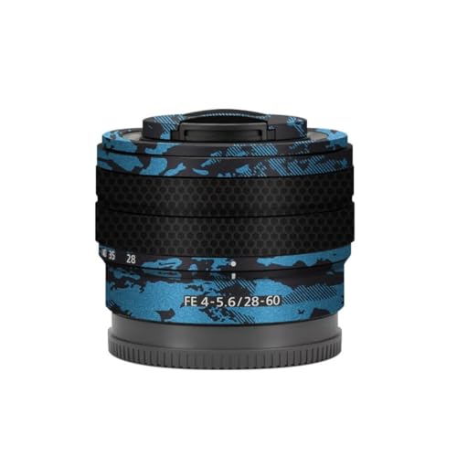Protection vinyle Sony FE 28-60 mm revêtement luxe bleu nuit