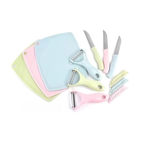 Set Cuchillos Cocina 3 Piezas Latón Base