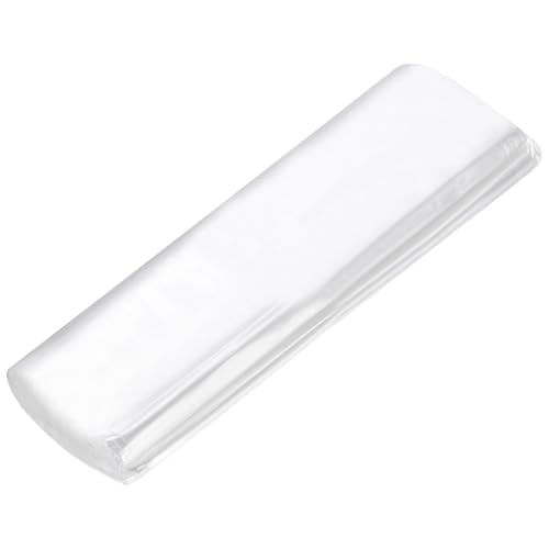 QUARKZMAN POF 15,7 x 11 tum värmekrympbara påsar för förpackning av skor, ljus, presenter, gör-det-själv-projekt 100 st