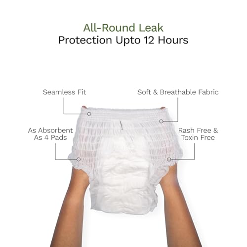Image of Pee Safe Comfort Period Panties | M-L | 4 Panties | Heavy Flow
