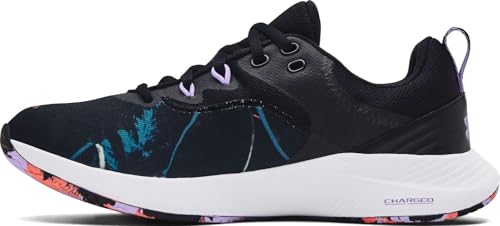 Under Armour Women's Charged Breathe Training 3 PR Shoes (Black 002, US Footwear Size System, Adult, Women, Numeric, Medium, 7.5)
