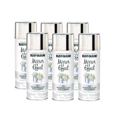 Rust-Oleum 301494 Specialty Mirror Spray, 6 oz, Silver
