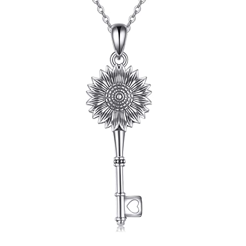 Collier tournesol en argent 925 ONEFINITY à porter au quotidien