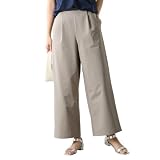 ストレッチパンツ Tuche(トゥシェ) ワイド ウエストゴム メッシュ素材