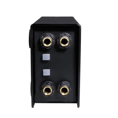 Image of Xtreme Acoustics DI2 Pro - Professional Audio Passive Stereo Direct Box | Dual Channel 1 /4 inch Input | Dual Channel Balanced XLR Output | Low Distortion | (Black)