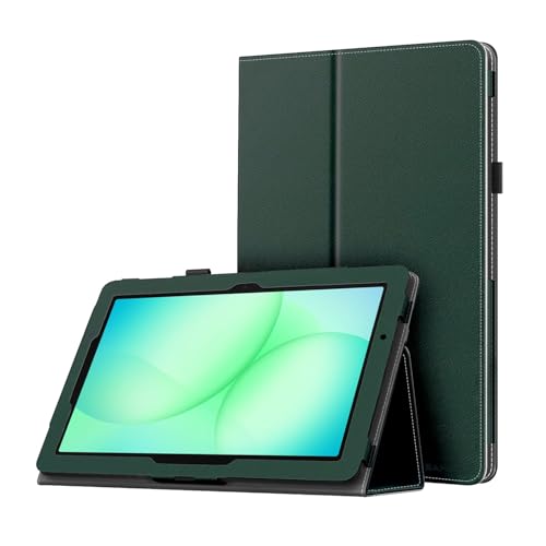 Étui Galaxy Tab A11+ Vert Forêt Compagnon Idéal en Voyage et au Bureau