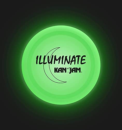 Kan Jam Illuminate Disc Toss Game, 13 Colors, For Backyard, Beach, Park, Tailgates, Day Or Night #TOP5