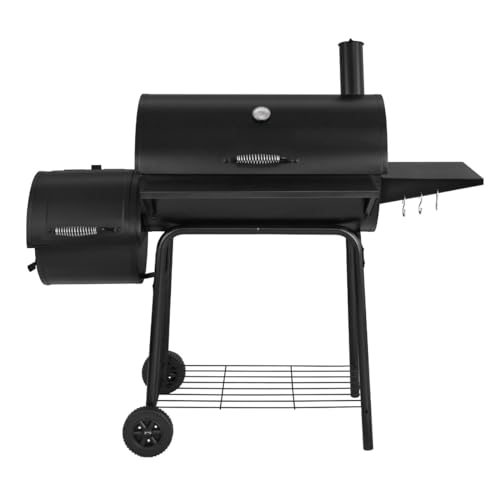 30" Charcoal Grill with Offset Smoker