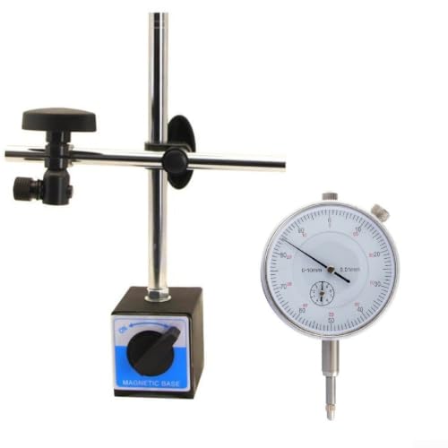 Herramienta de inspección 0-10mm y soporte magnético con interruptor para cilindro 4